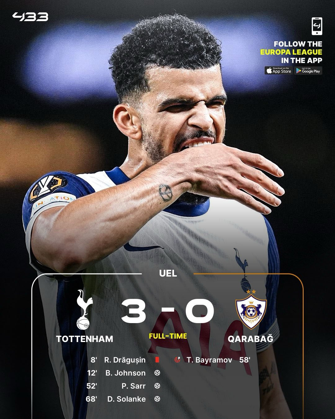 Tottenham giành chiến thắng đậm đà 