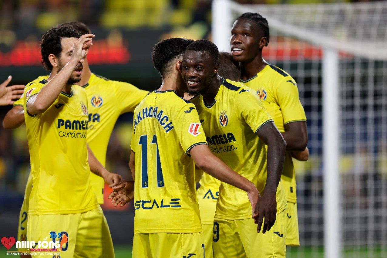  Villarreal hiện cũng đang có phong độ tốt.