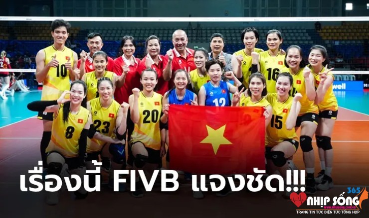 Tờ Sanook viết về lần góp mặt lịch sử của bóng chuyền nữ Việt Nam tại World Cup 2025