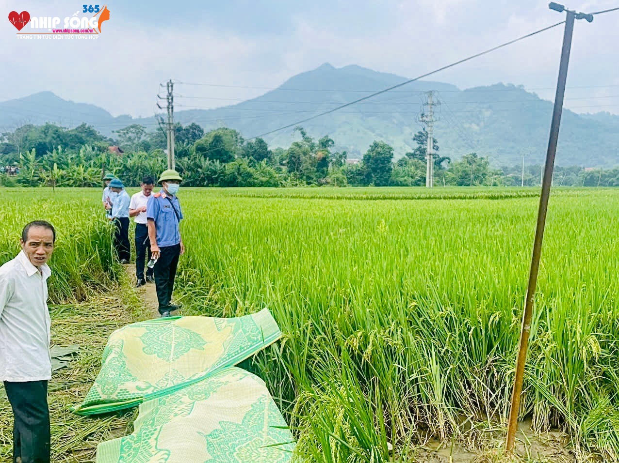 Hiện trường xảy ra vụ việc thương tâm khiến 2 người tử vong.