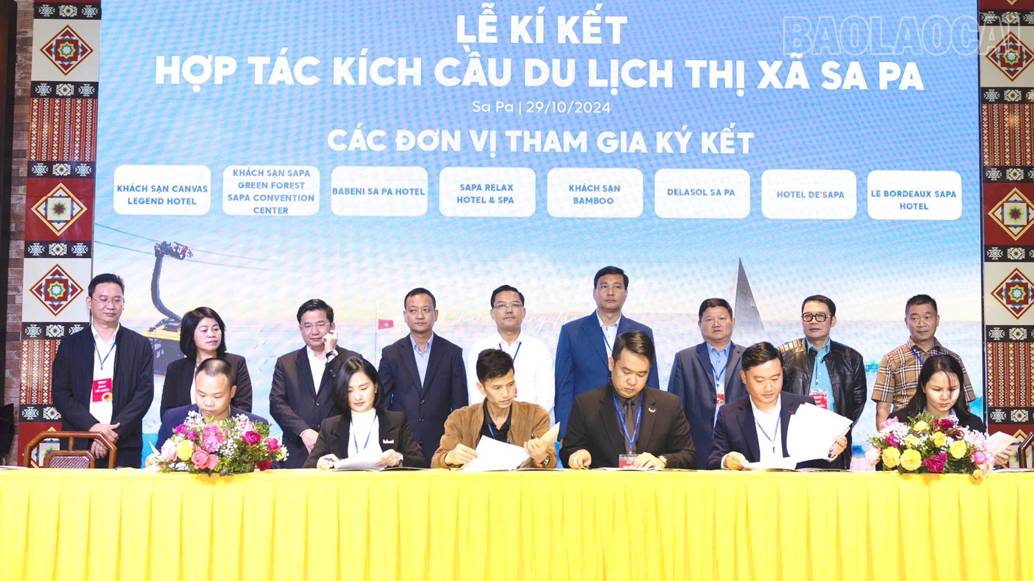 Các đơn vị ký kết tham gia kích cầu du lịch.