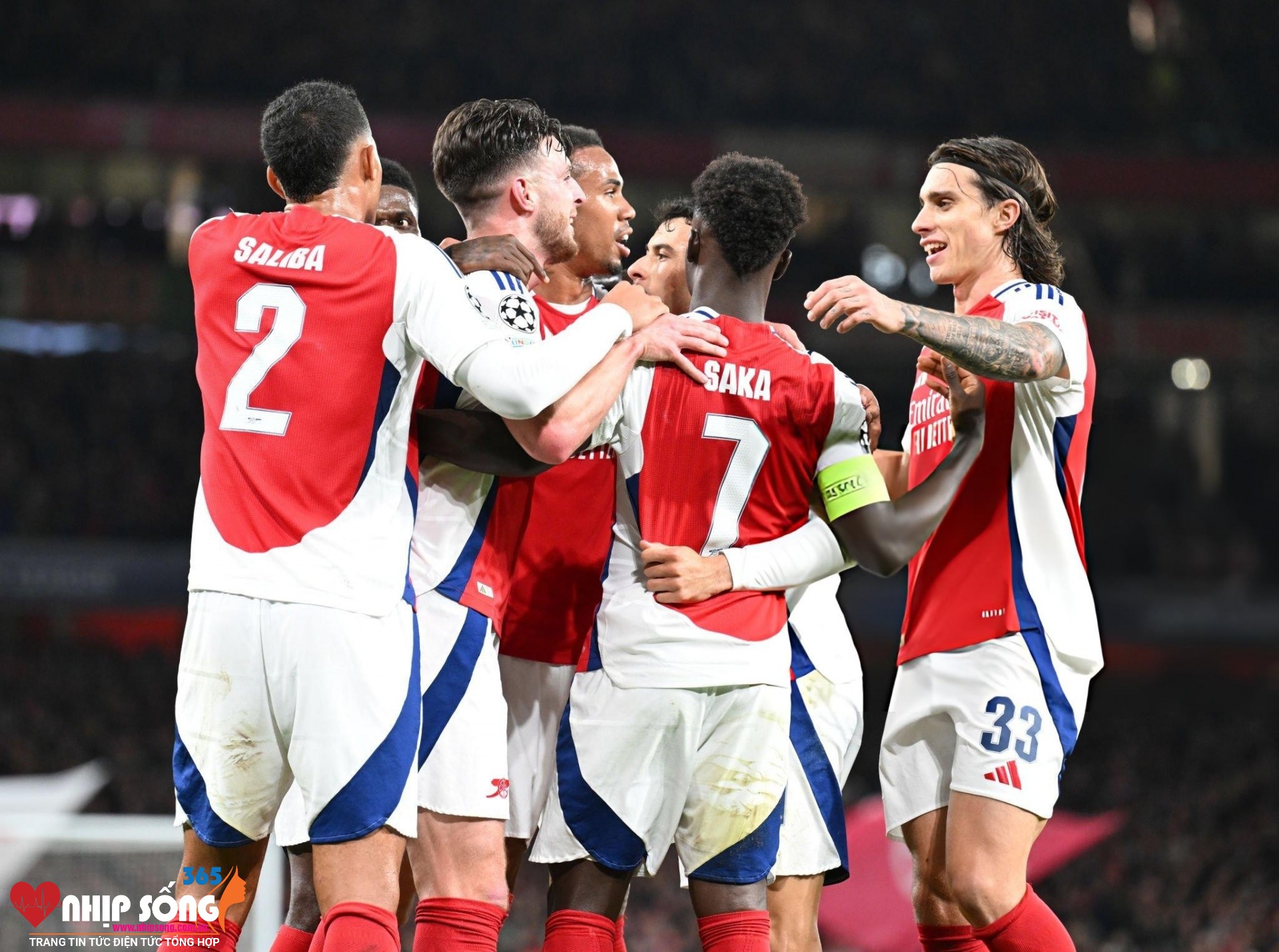 Arsenal đang đạt phong độ thăng hoa với những kết quả thuận lợi. 