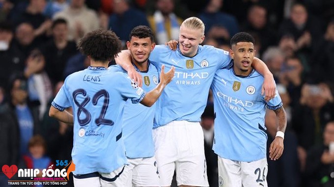 Man City dễ dàng giành 3 điểm trước Sparta