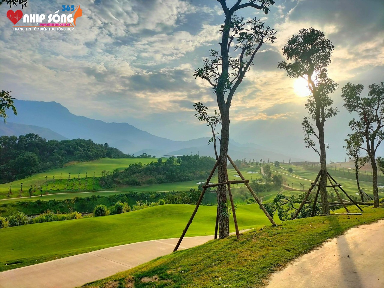 Một góc sân golf Lào Cai – Sapa Grand Golf Course