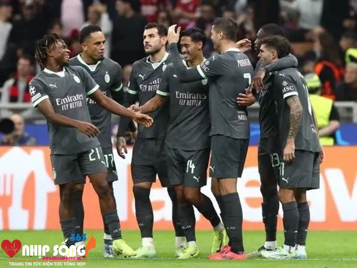 AC Milan có chiến thắng 3-1 trước Club Brugge trên sân nhà San Siro