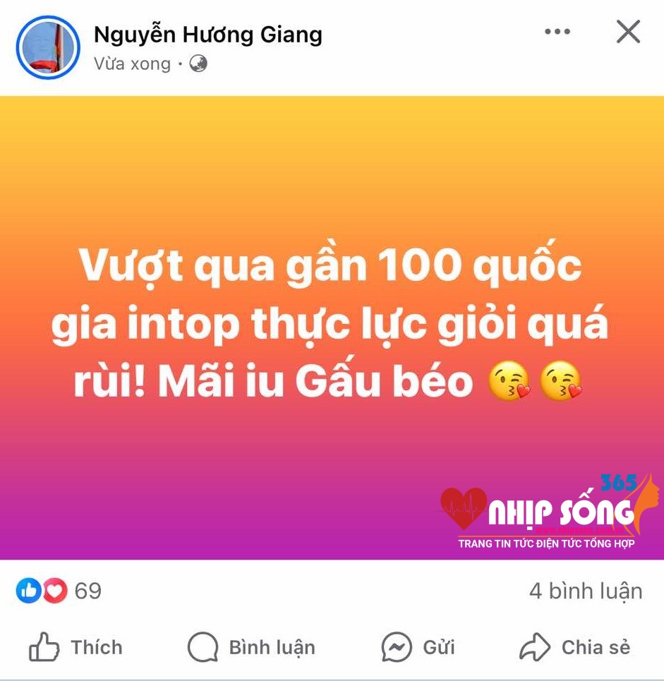 Hương Giang động viên, khen ngợi Kỳ Duyên.