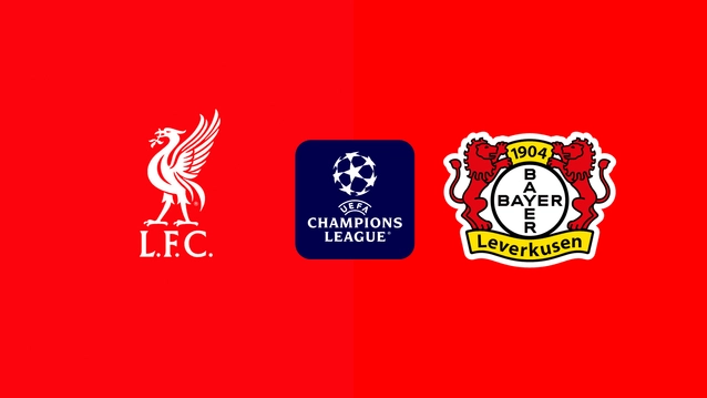 Liverpool vs Leverkusen vòng bảng Champions League 2024/25.