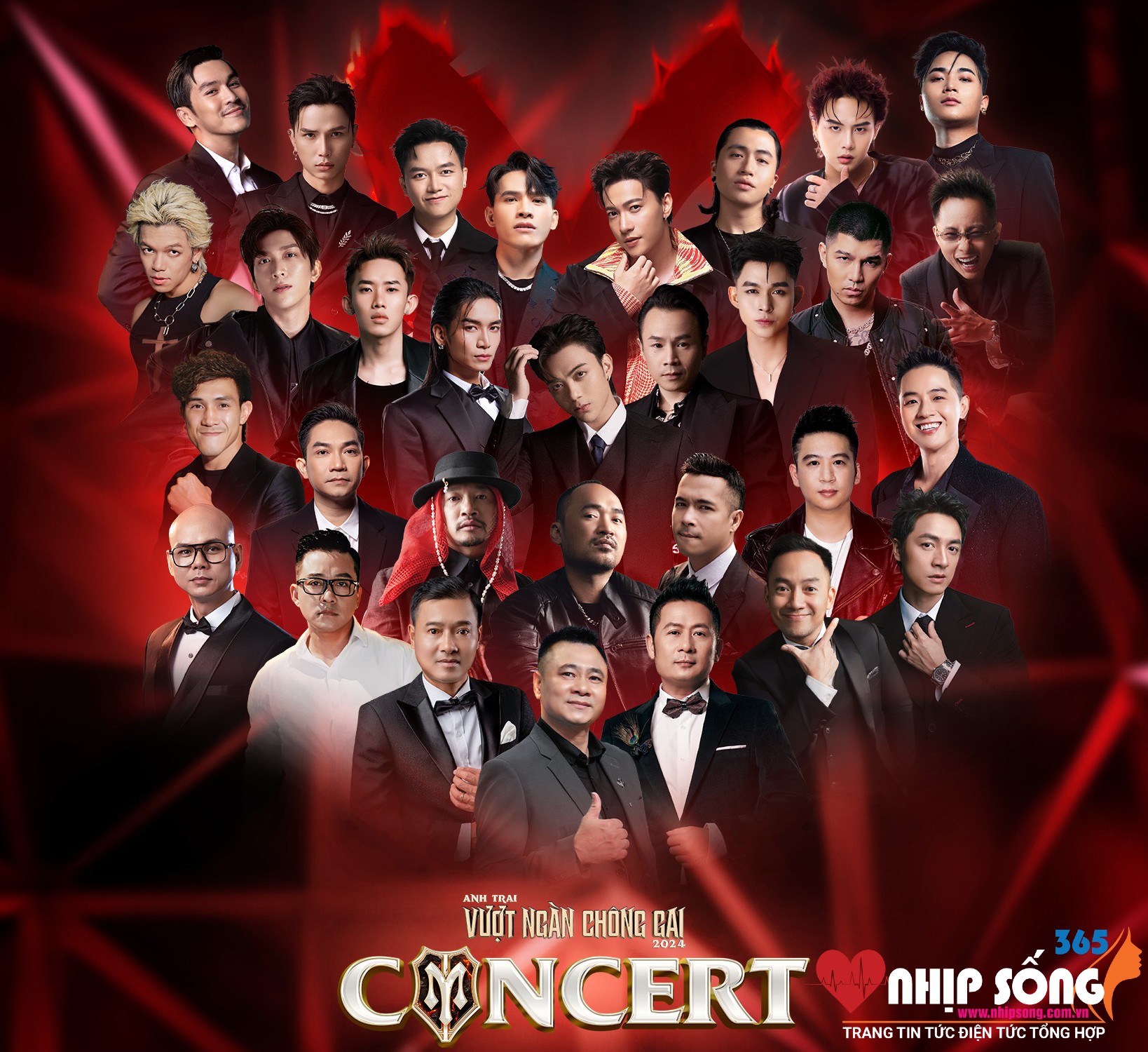 Concert "Anh trai vượt ngàn chông gai" tại Hà Nội hết vé trước show diễn 1 tháng. Ảnh: BTC