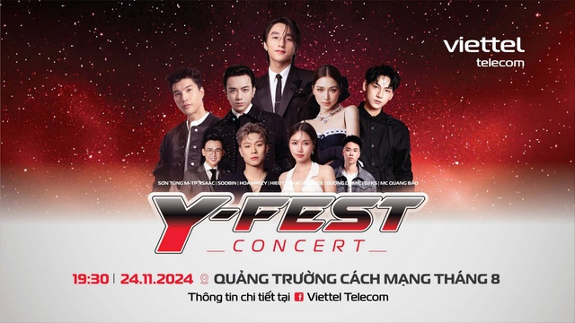 Dàn Line-up khủng của Viettel Y-Fest hứa hẹn tạo nên một cơn địa chấn giữa bầu trời Thủ đô vào 21/11 tới đây