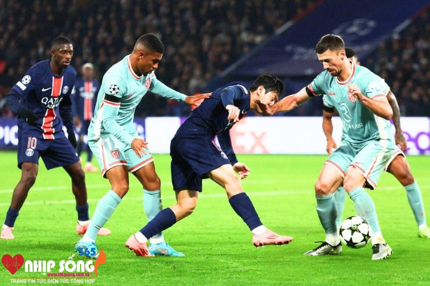 PSG có bàn sớm nhưng không bảo toàn lợi thế được lâu. Ảnh: Getty