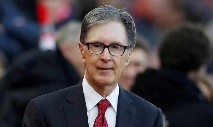 Ông chủ Liverpool, John Henry trong trận gặp Man Utd trên sân Anfield ở Ngoại hạng Anh ngày 19/1/2020. Ảnh: Reuters