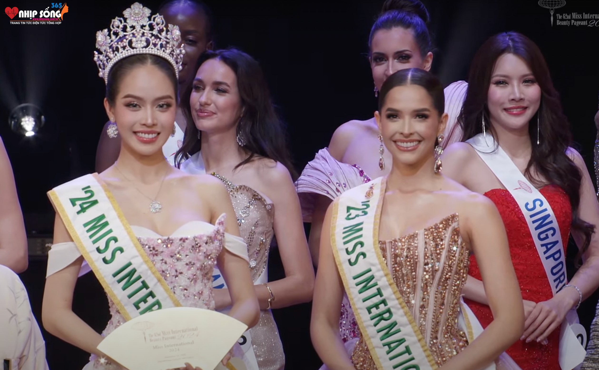 Hoa hậu Thanh Thủy ở hiện tại mang trên mình cương vị mới là tân Miss International.