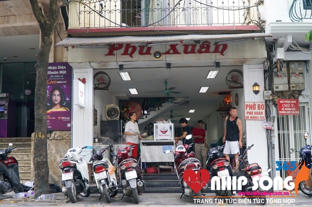 Một hiệu phở bò nổi tiếng