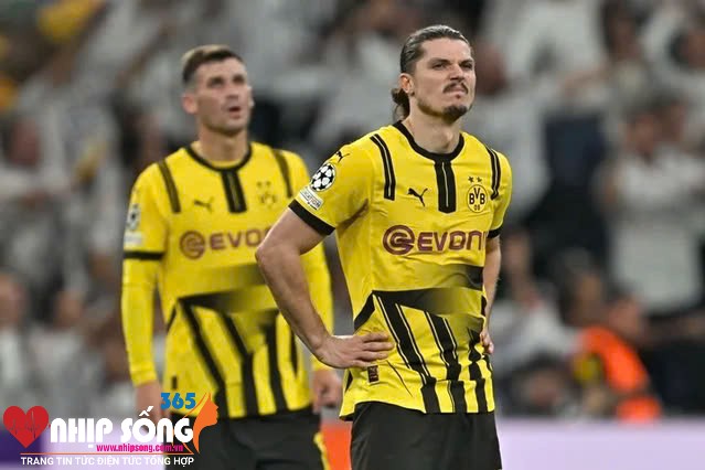 Dortmund để thua sấp mặt trước Real Madrid ở vòng trước