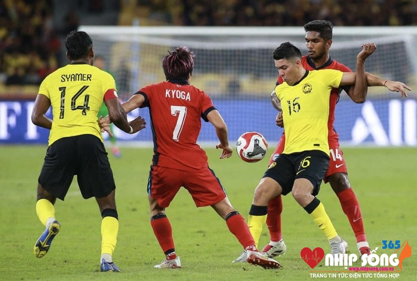 Malaysia bất lực, dâng vé vào bán kết AFF Cup 2024 cho Singapore (Ảnh: FAM)