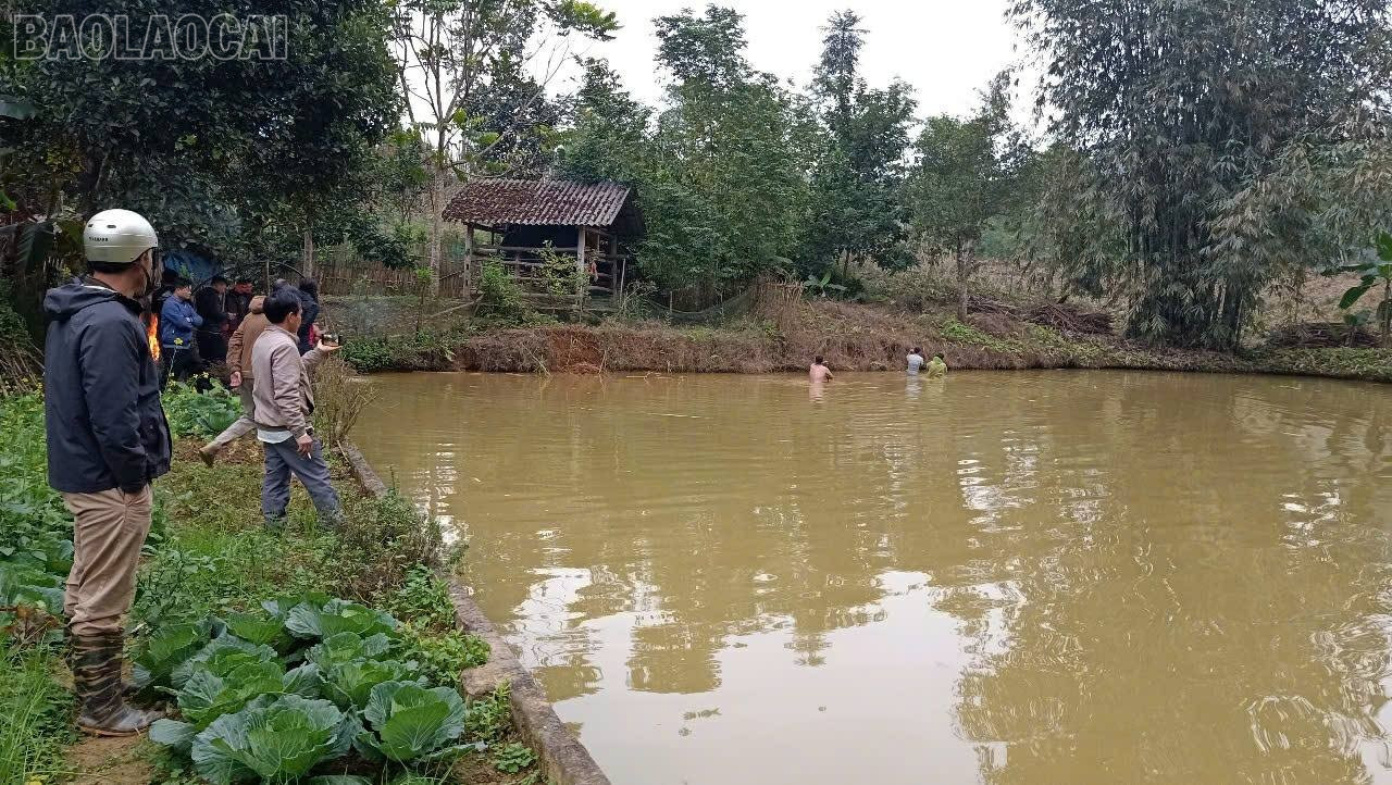 Các lực lượng tích cực tìm kiếm công dân thất lạc (Ảnh Báo lào Cai)