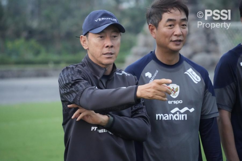 HLV Shin Tae Yong thừa nhận không rõ sức mạnh của ĐT Việt Nam (Ảnh: PSSI)