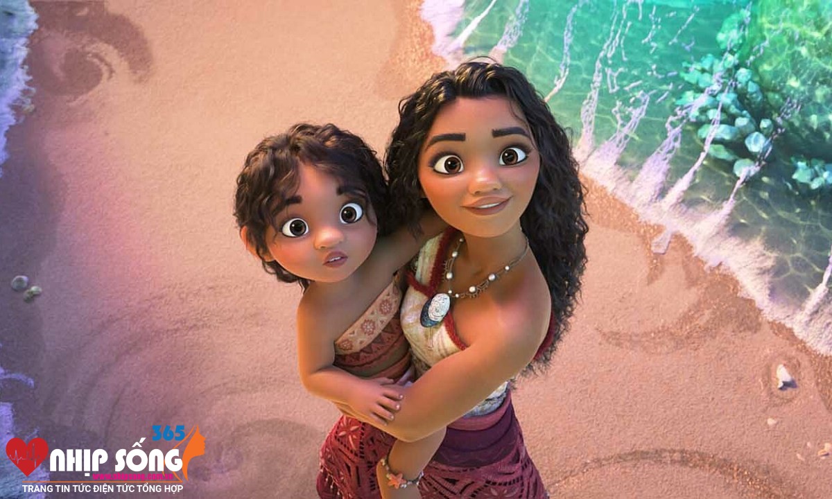 Hoạt hình "Moana 2" là một trong năm phim ăn khách nhất năm