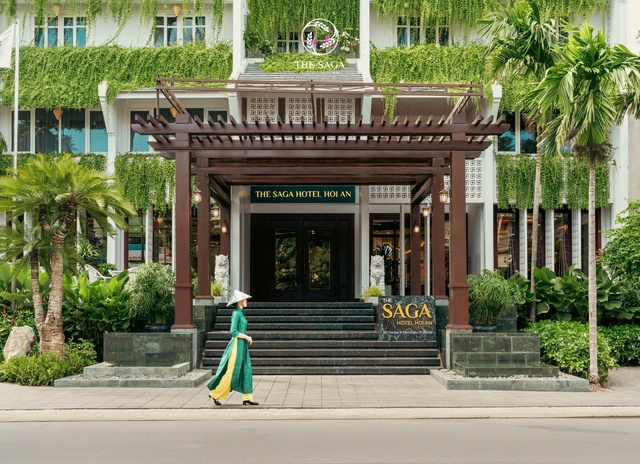 The Saga Hotel Hội An (số 321 Cửa Đại, phường Cẩm Châu, thành phố Hội An) đạt chứng nhận 2/3 Lá Sâm Ngọc Linh dành cho hạng mục Khách sạn.