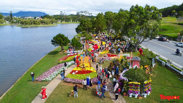 Festival Hoa Đà Lạt lần này đã mở ra những chân trời mới cho sự phát triển bền vững và toàn diện của Đà Lạt - Lâm Đồng trong quá trình hội nhập quốc tế. Ảnh: Đức Thảo