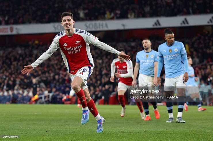 Arsenal vùi dập Man City với tỷ số 5-1