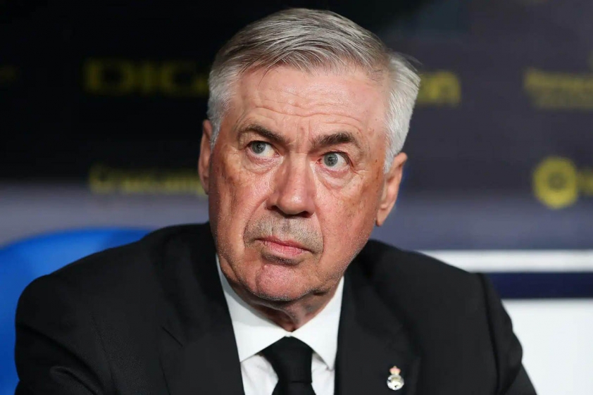 Carlo Ancelotti đang có khởi đầu kém cỏi bậc nhất tại Real Madrid (Ảnh: Getty).