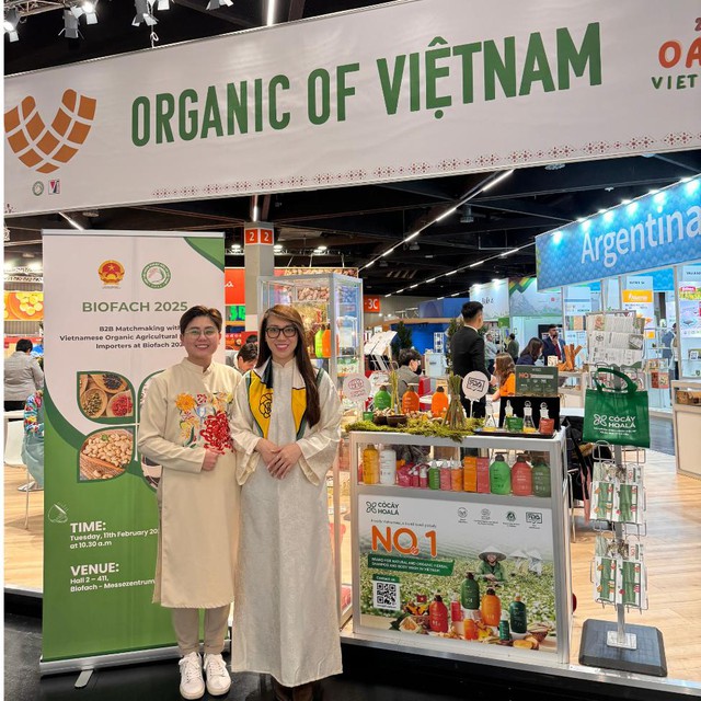 Cỏ Cây Hoa Lá - thương hiệu mỹ phẩm Việt có mặt tại BIOFACH