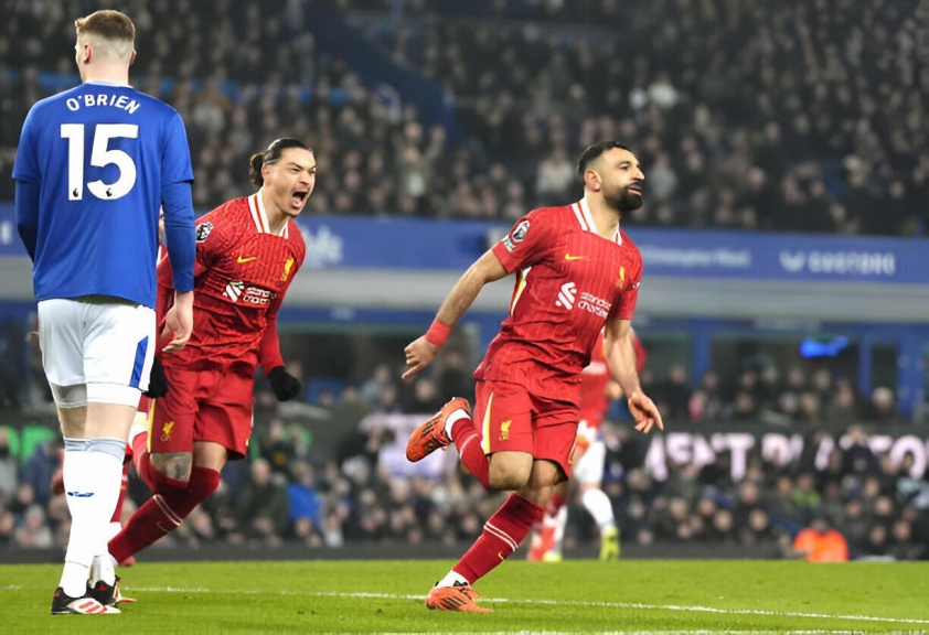 Salah ghi bàn nhưng vẫn không thể giúp Liverpool giành 3 điểm (Ảnh: Getty).