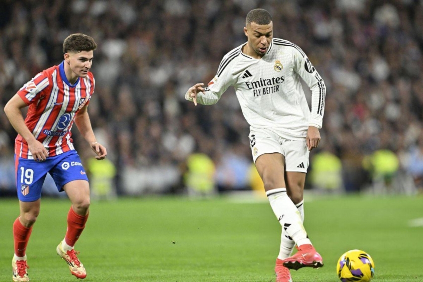 Real Madrid không thể vượt qua được Atletico Madrid (Ảnh: Getty).