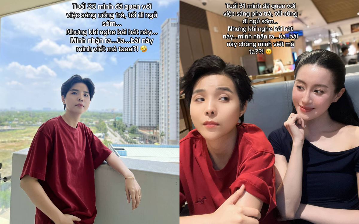 Vũ Cát Tường và bạn đời Thu Trang ngọt ngào chiếm sóng mạng xã hội sau lễ thành đôi 6 Bức ảnh 'đánh dấu chủ quyền' của bạn đời với Vũ Cát Tường.
