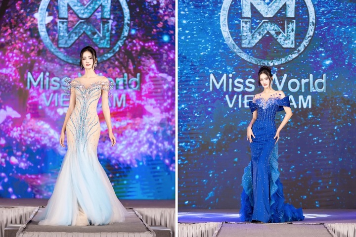 Hoa hậu Ý Nhi sẵn sàng chinh phục Miss World 2025 với hành trình thiện nguyện và bản sắc văn hóa Việt 6 Hai trang phục dạ hội của Ý Nhi tại Miss World 2025.