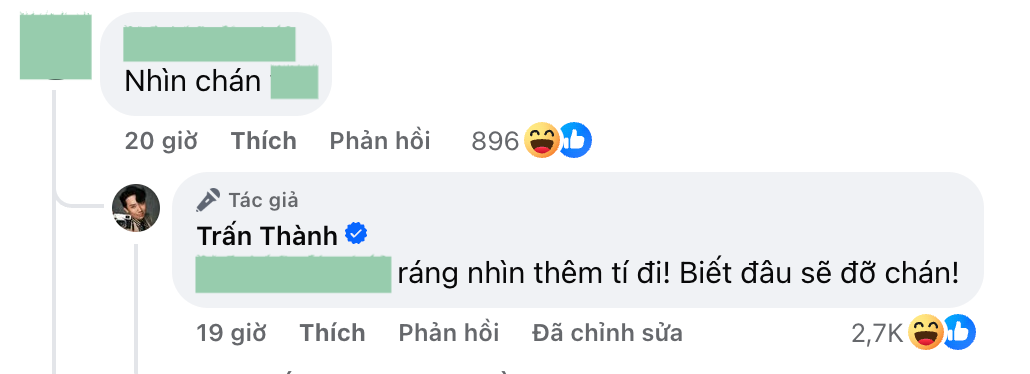 Khi bị antifan mỉa mai, nam đạo diễn hài hước đáp trả