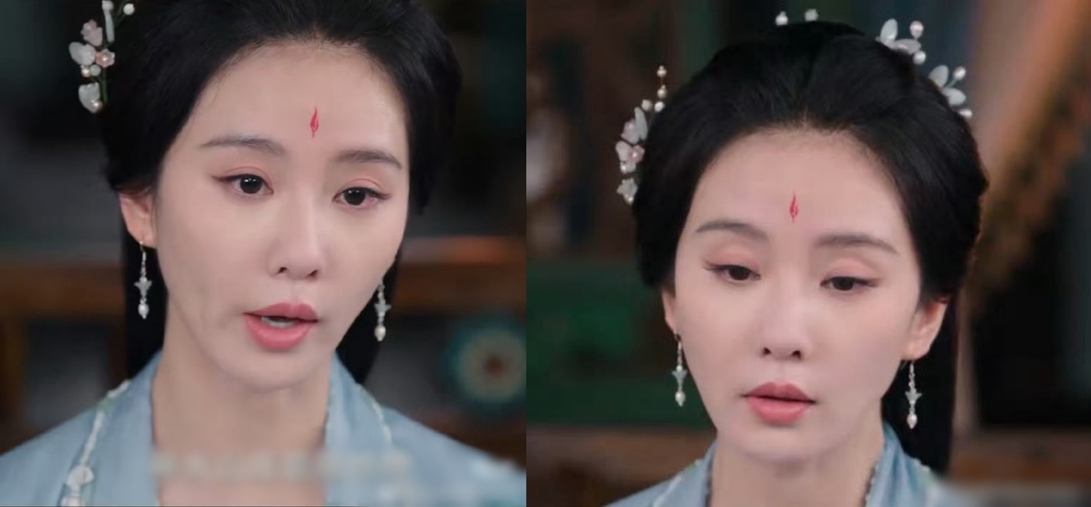 Nhan sắc của nữ diễn viên cũng thua kém đàn em