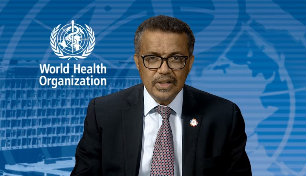 Tổng Giám đốc WHO Tedros Adhanom Ghebreyesus (Ảnh: WHO)