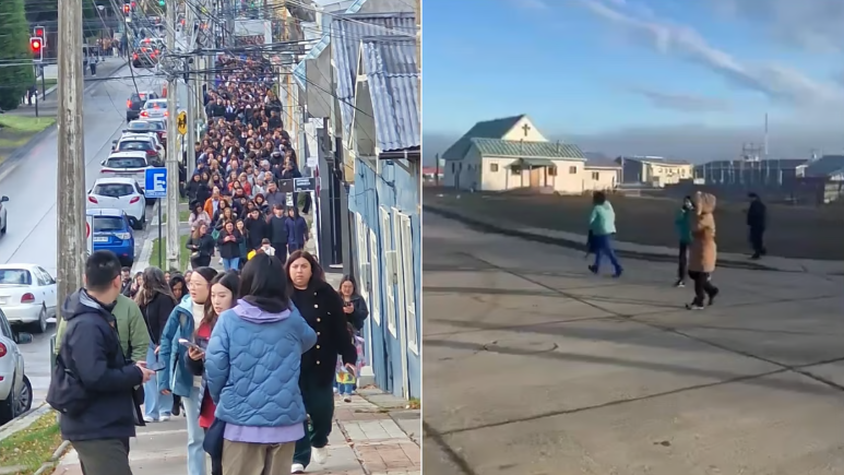 Động đất mạnh ngoài khơi Chile gây lo ngại sóng thần, dân cư vùng cực Nam được lệnh sơ tán 2 Hoạt động sơ tán dân diễn ra dọc theo bờ biển phía Nam của Chile sau trận động đất mạnh 7,4 độ gây ra cảnh báo sóng thần gần eo biển Magellan (Ảnh: X)