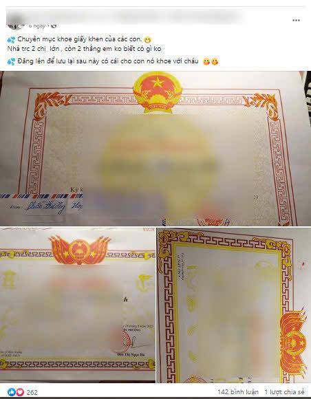 Nguy cơ lộ thông tin cho các đối tượng lừa đảo khi khoe giấy khen trên mạng