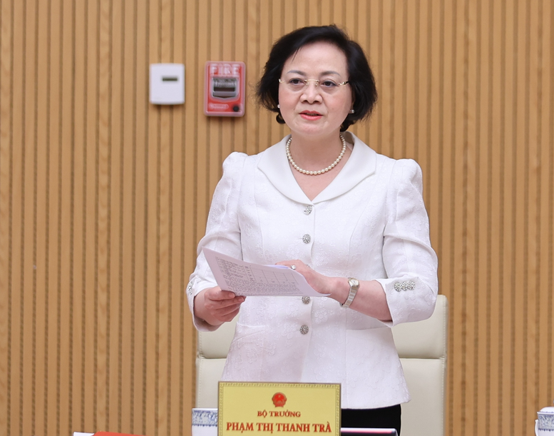 Bo truong Bo Noi vu Pham Thi Thanh Tra