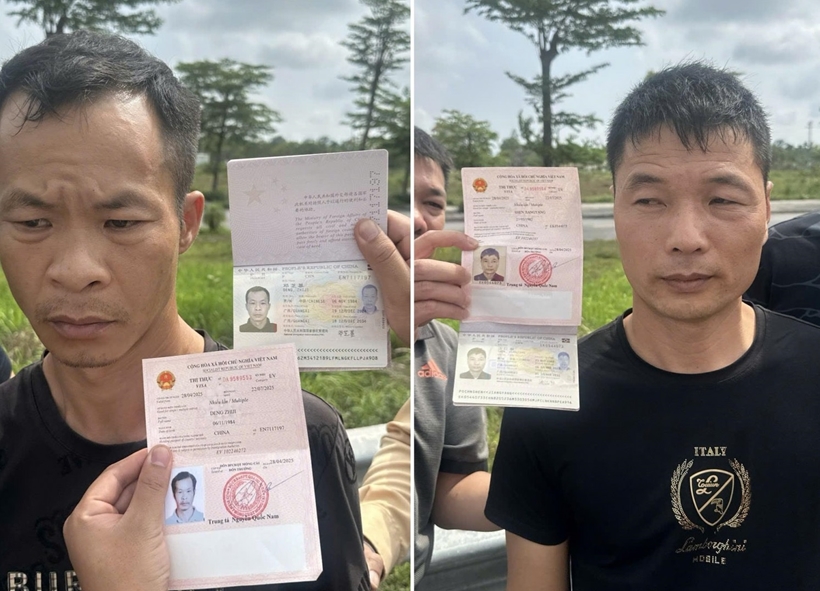 Cong an tinh Quang Ninh phoi hop bat giu 2 doi tuong gay an tai Thanh Hoa. 4566
