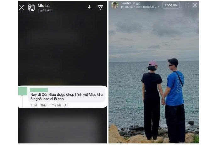 Miu Le va Nam Vlog vuong loat nghi van dang hen ho 54566
