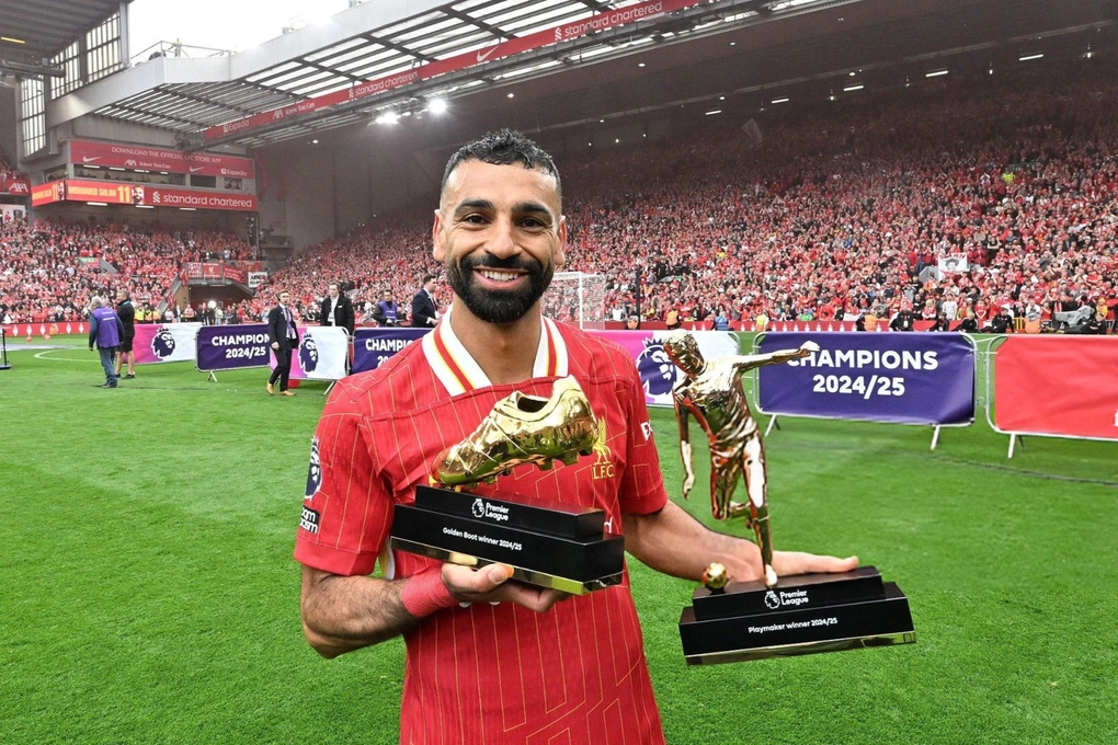 Salah nhan cu dup giai thuong ca nhan tai Premier League