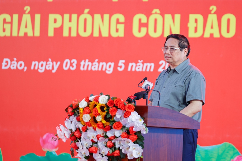 Thủ tướng dự cuộc gặp mặt, tri ân các chiến sĩ cách mạng bị địch bắt tù đày 1 Thủ tướng phát biểu tại cuộc gặp mặt, tri ân các chiến sĩ cách mạng bị địch bắt tù đày.