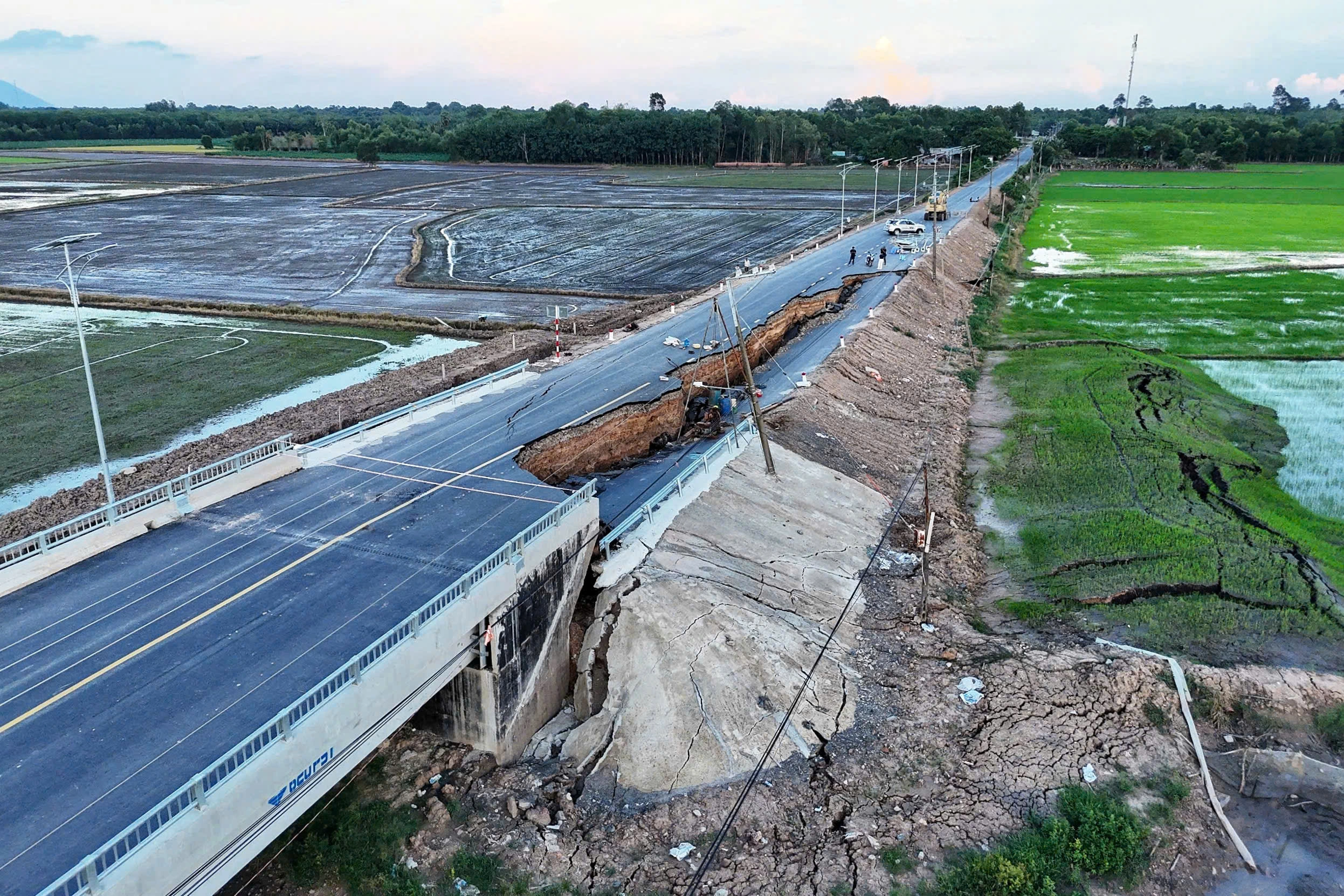 Công trình mới khánh thành – tai nạn đã xảy ra