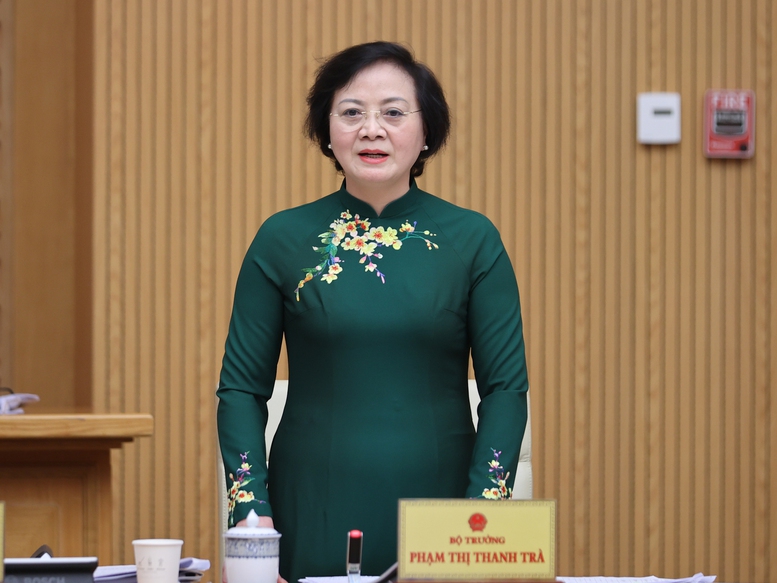 Bo truong Bo Noi vu Pham Thi Thanh Tra