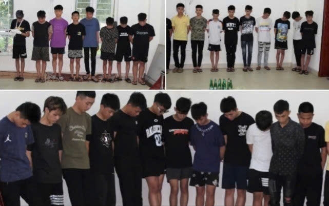 Cac doi tuong trong nhom gay roi trat tu cong cong ngay 86 bi bat giu. 34566