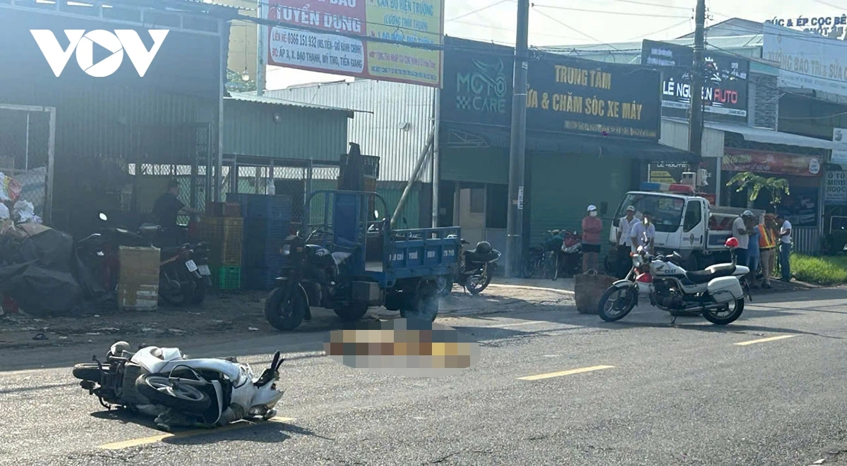 Hien truong vu tai nan giao thong chet nguoi 45566