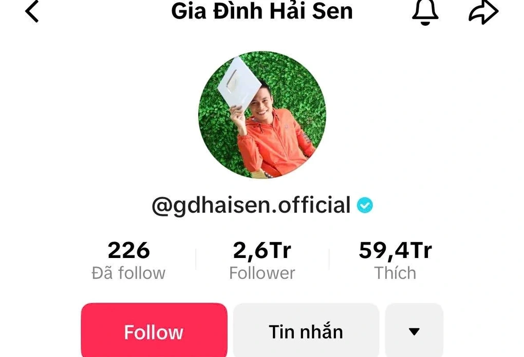 Kenh TikTok123