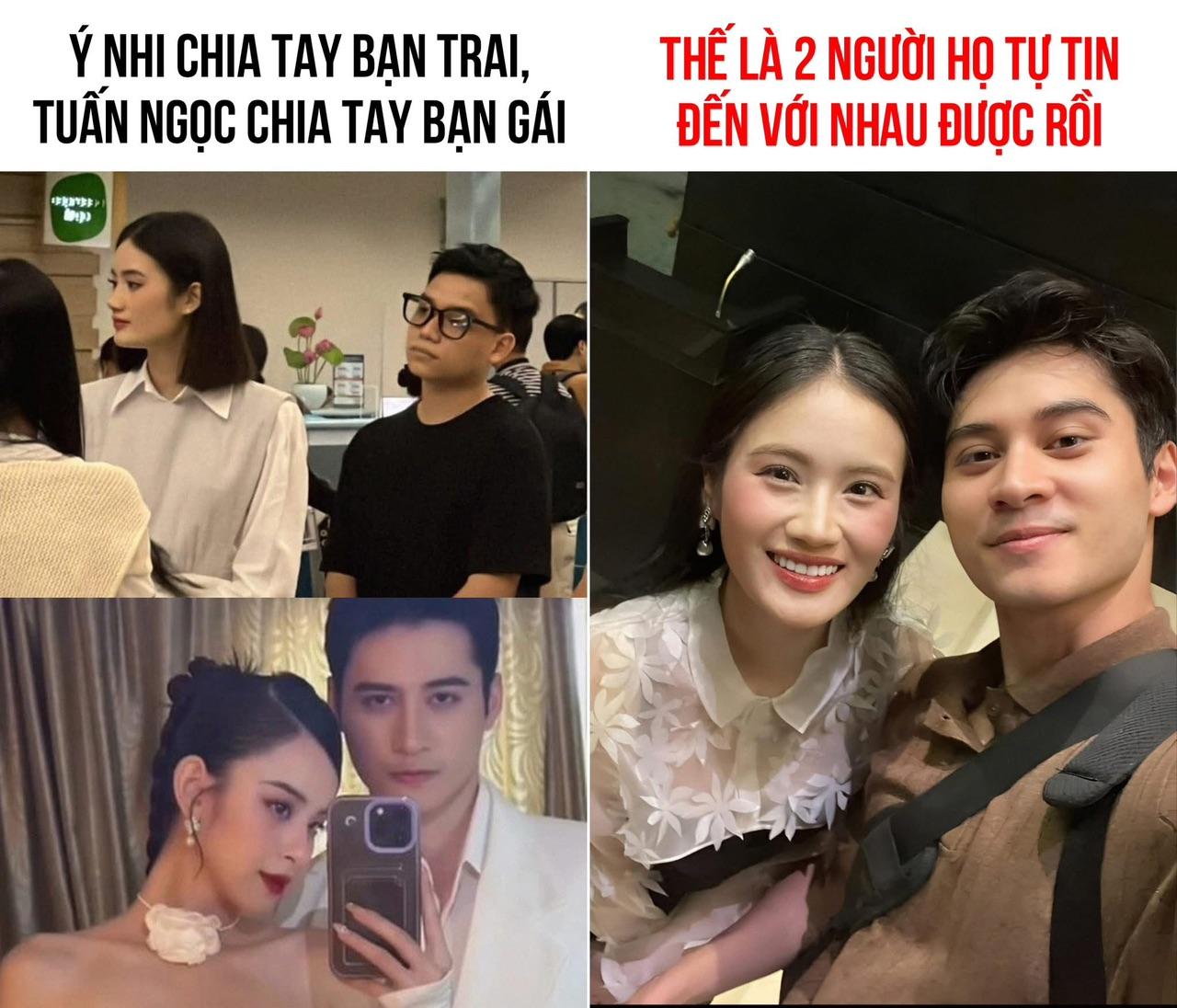 MXH ram ro thong tin Tuan Ngoc va Y Nhi hen ho