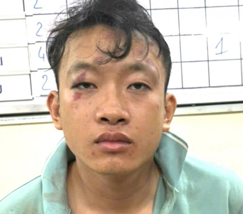Nguyen Minh Phuc tai co quan Cong an