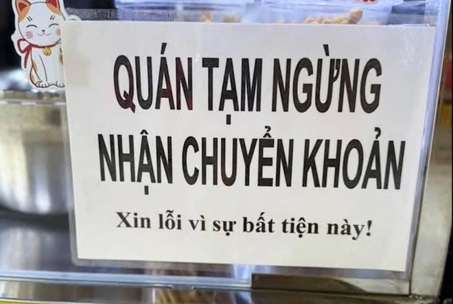 Nhieu nhang quan ho kinh doanh khong nhan chuyen khoan de tron thue