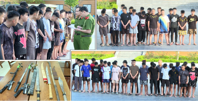 Phong Canh sat hinh su Cong an tinh Thanh Hoa trieu tap 47 doi tuong len lam viec